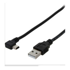 90 Degree USB Mini to USB A cable (1 meter)