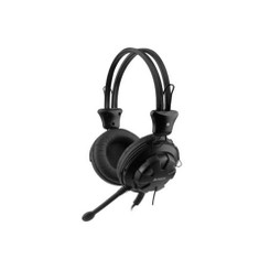 A4tech HS-28-1 (Black) ComfortFit Stereo Headset (Volume Control, Mic)