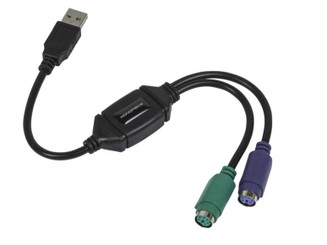 PS/2 to USB adapter for Keyboard and Mouse