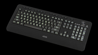Azio KB506 Vision Backlit Large Print 5 Backlight Colors USB Keyboard