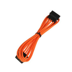 BitFenix BFA-MSC-MM45OK-RP (Orange) Alchemy Multisleeved 45cm 4Pin Molex Extension Cable