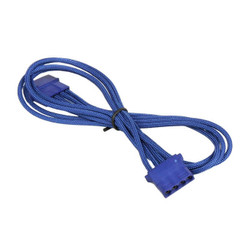BitFenix BFA-MSC-MM45BB-RP (Blue) Alchemy Multisleeved 45cm 4Pin Molex Extension Cable