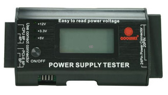 CoolMax PS-228 24pin LCD Power Supply/SystemTester