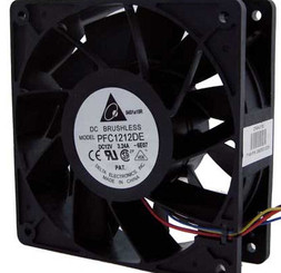 Delta PFC1212DE-PWM 120x38mm Extreme High Speed Fan, 4Pin PWM