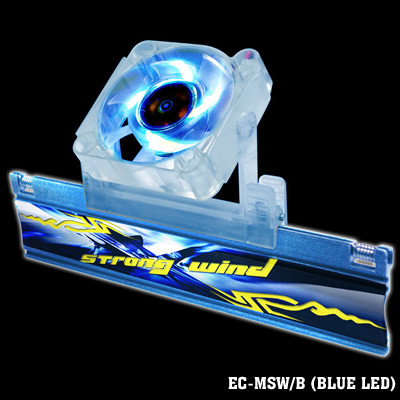 Blue EverCool EC-MSW//B Strong Wind Memory Cooler