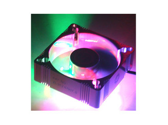 EverCool 80mm  4 LED Fan Aluminum RED BLUE GREEN ORANGE