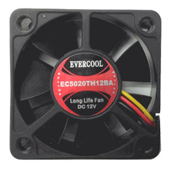 EverCool EC5020TH12BA 50x50x20mm Dual Ball Bearing Fan, 3Pin