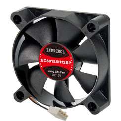 EverCool EC6015SH12BP 60x15mm PWM Fan, 4Pin PWM