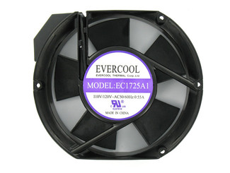 Evercool AC 110V 172x150x51mm Aluminum Fan EC1725A1HBT