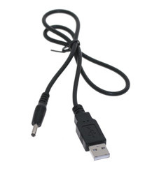 USB Power Cable (Type A Male to  3.5mm Round Tip)