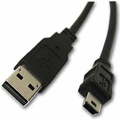USB A-Male/B-Male Mini 5Pin 6ft CB-91006