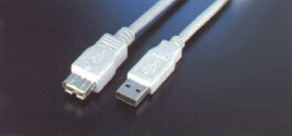 USB EXTENSION CABLE 15FT (A TO A,M / F )