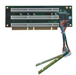 RC2018 2U 3-slots PCI-X 64bit/3.3V Same Bus Reversed Riser Card