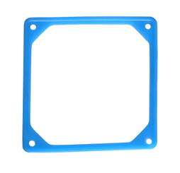 80mm Fan Silencer (Rubber Frame) - UV BLUE