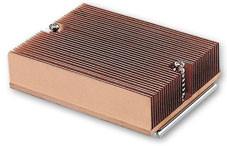 JAC083C AMD K8 Socket 939/940 1U Passive Copper Cooler