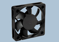 DFS501012L (DFS501005L) 50x10mm Sleeve Bearing Low Speed Fan, 4pin