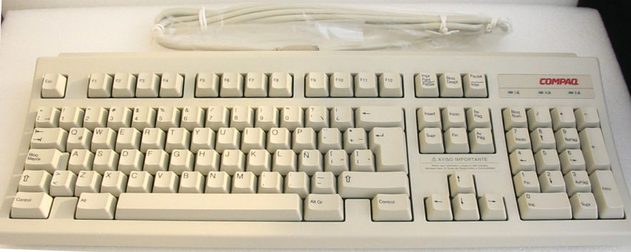 Compaq RT102 PS2 Latin Amrica Keyboard Rev H - AeroCooler