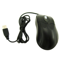 MO004UBK BLACK OPTICAL 800DPI 3BUTTON USB MOUSE