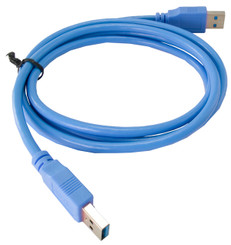 KINGWIN USB3-01 6ft USB 3.0 Cable A(Male) to A(Male) (Retail)