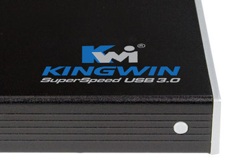 Kingwin KH-201U3-BK 2.5in SATA HDD USB 3.0 External Enclosure