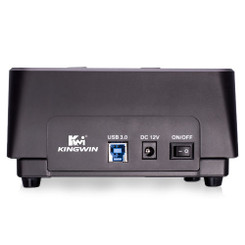 Kingwin PD-2537U3 Super Speed USB 3.0 Dual-Bay SATA Drive Docking Station