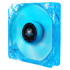 Kingwin CFBL-08LB  80mm x 25mm Blue LED Fan