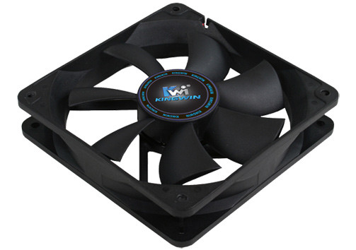Kingwin CFBL-012LB 120 x 120 mm Long Life Bearing LED Case Fan Blue