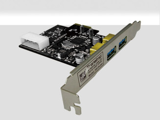 Mukii TIP-PU301 Dual USB3.0 Port PCI-E Host Card