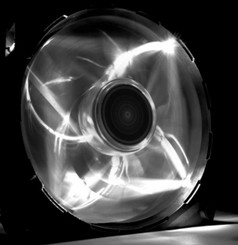 NZXT RF-FZ120-W1 Airflow 120mm White LED Case Fan