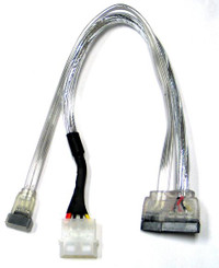 18inch SATA II data and Power combo Cable (OK105S)