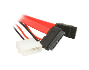 CB-SATA-SD67 Slimline SATA Cable with Serial ATA Female/Molex Power Connector