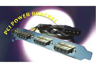 O303 PCI Power Bracket (3 x 4Pin connectors)