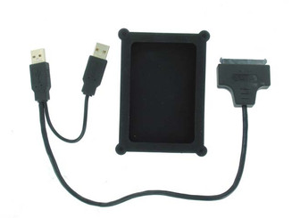 OK108 2.5inch SATA HDD USB2.0  Adapter  w/ Silicon Protector