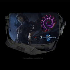 Razer RC21-00270201-R3M1 StarCraft II Zerg Edition Messenger Bag