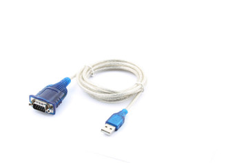 Sabrent SBT-USC6M USB 2.0 TO SERIAL (9-PIN) DB-9 RS-232 ADAPTER CABLE 6FT