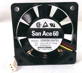 San Ace 109P0612H701 60x15mm 4100 RPM 3PIN FAN