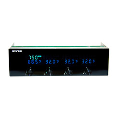Scythe KM05-BK  (Black) Kaze Master II 4CH (12W/CH) Fan Controller