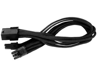 Silverstone SST-PP07-PCIB (Black) 1 x 8pin to PCI-E 8pin(6+2) Connector Cable