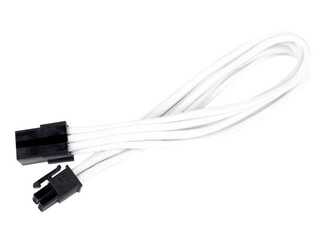 Silverstone SST-PP07-IDE6BA - 25cm 6pin to PCI-E 6pin Sleeved Extention Cable Black Blue送料無料 Silverstone SST-PP07-IDE6BA (1 x 6pin to PCI-E 6pin connector