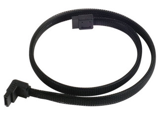 Silverstone CP08 SATA III 90 to 180 Deg 500mm Non-scratch Cable