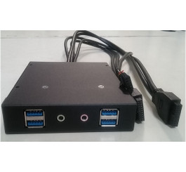 Silverstone G11902750 (Black) USB3.0 Upgrade Kit (4xUSB3.0, 2xAudio)