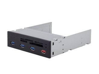 Silverstone SST-FP56 Multi-Funcation Panel Card Reader/USB3.0 Hub/Charging Port