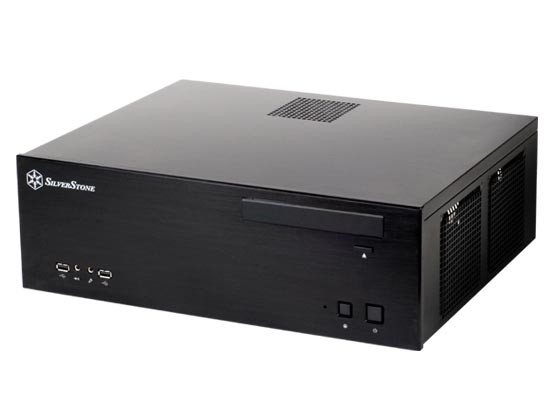 Grandia Series 358mm Depth HTPC Case Silverstone SST-GD09B Black