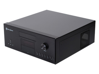 Silverstone SST-LC16B-M-USB3.0 (black, VFD/IR + multimedia)  Lascala HTPC Case