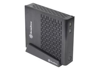 Silverstone SST-PT13B (black) Petit Series Ultra Compact Thin Mini-ITX Case