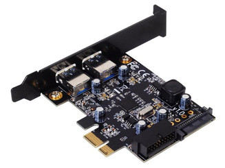 Silverstone SST-EC04-E Dual USB3.0 Port Expansion PCI-E Card