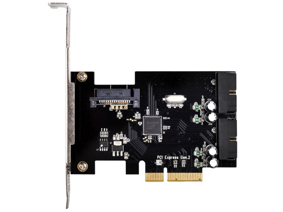support profile bas 10Gbps SuperSpeed 2x carte PCI-E Express interne USB 3.0 Gen 2.0 x2 SilverStone SST-ECU01 support profile bas 10Gbps SuperSpeed 2x carte PCI-E Express interne USB 3.0 Gen 2.0 x2 SilverStone SST-ECU01