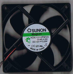 Sunon KDE1212PMV3 120x38mm MagLev Fan, 4pin