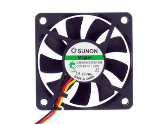 Sunon MB60101V2-000U-G99 60x60x10mm Vapo Bearing Fan, 3Pin