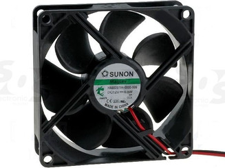 Sunon HA80251V4-000U-999 80x80x80mm Vapo Bearing Fan, Small 4Pin